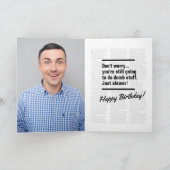 Fake GeezersWorld Magazine Custom Birthday Kaart (Binnen)