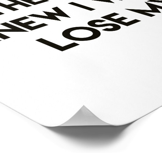 Fake glimlach - Grappig, sarcastisch citaat Poster (Hoek)