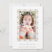 Fake Gold Effect Fancy Ornament Lace Effect Modern Kaart (Voorkant)