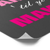 Fake het tot je het Poster maakt (Hoek)