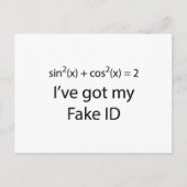 Fake ID Briefkaart (Voorkant)