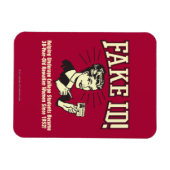 Fake ID: Onderage College Hawaiian Magneet (Horizontaal)