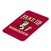 Fake ID: Onderage College Hawaiian Magneet (Linkerzijde)