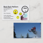 Fake ID Visitekaartje (Voorkant / Achterkant)