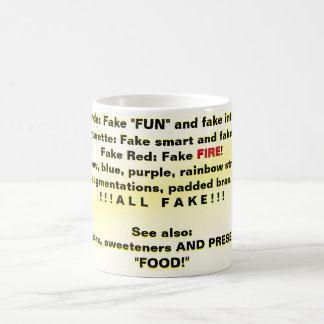Fake is fake (niet echt)! koffiemok