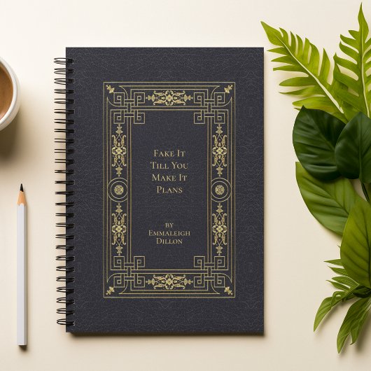 Fake it till you make it Elegant boek Planner