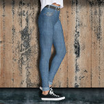 Fake Jeans Leggings<br><div class="desc">Want als je spijkerbroek wilt draag,  maar niet echt spijkerbroek wil draag worden.</div>