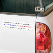 Fake-land Bumpersticker (Op Truck)
