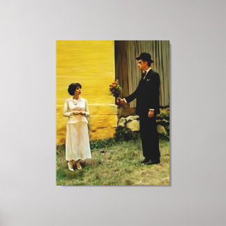 Fake-liefde Canvas Afdruk