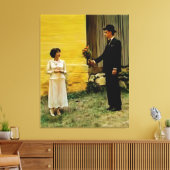 Fake-liefde Canvas Afdruk (Insitu (Woonkamer))