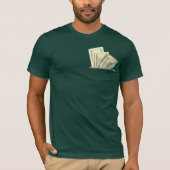 Fake Money Inside Pocket T-shirt (Voorkant)