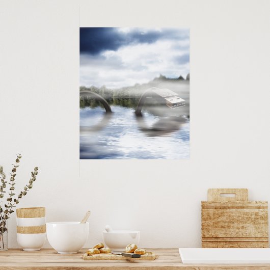 Fake Ness Poster (Keuken)