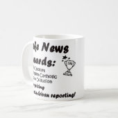 Fake News Awards Koffiemok (Voorkant links)