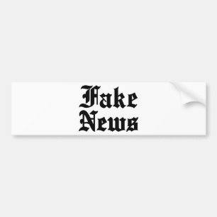 Fake News Bumpersticker