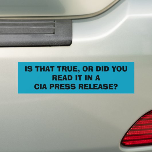 FAKE NEWS BUMPERSTICKER (Op auto)