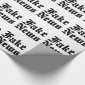 Fake News Cadeaupapier (Hoek)