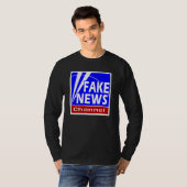 Fake News Channel T-shirt (Voorkant volledig)