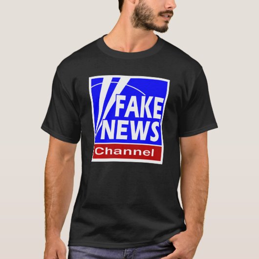 Fake News Channel T-shirt (Voorkant)
