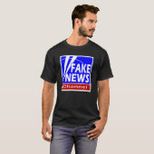 Fake News Channel T-shirt (Voorkant volledig)