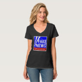 Fake News Channel T-shirt (Voorkant volledig)