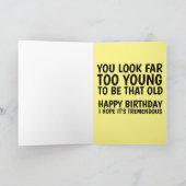 FAKE NEWS! DONALD TRUMP FUNNY BIRTHDAY CARDS KAART (Binnen)