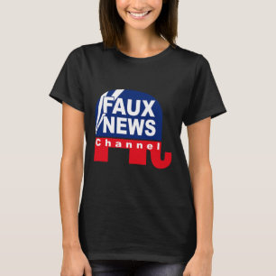 Fake News - Faux News Anti Trump T-shirt