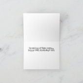 Fake News Funny Birthday Card Kaart (Binnen)