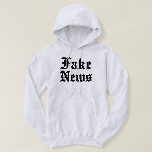 Fake News Hoodie (Design voorkant)