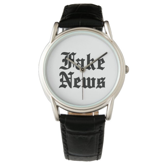 Fake News Horloge (Voorkant)