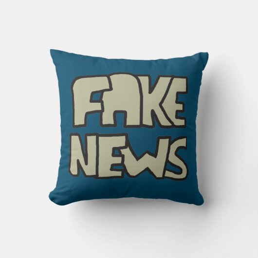 Fake News Kussen (Voorkant)