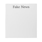 "Fake News"-laptop Notitieblok (Voorkant)