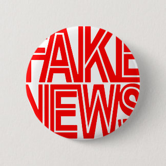 FAKE NEWS LOGO RONDE BUTTON 5,7 CM