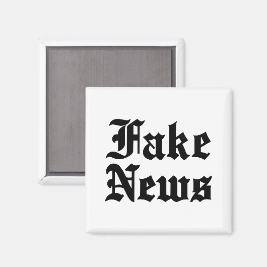 Fake News Magneet (Voorkant / Achterkant)