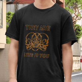 Fake News Media Anti War T-shirt