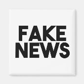 Fake News modieuze Post Waarheid Magneet (Voorkant)