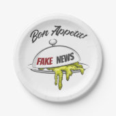 Fake News Papieren Bordje (Voorkant)