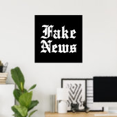 Fake News Poster (Thuiskantoor)