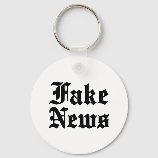 Fake News Sleutelhanger (Voorkant)