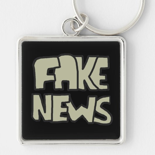 Fake News Sleutelhanger (Voorkant)