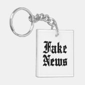 Fake News Sleutelhanger (Voorkant Links)