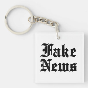Fake News Sleutelhanger