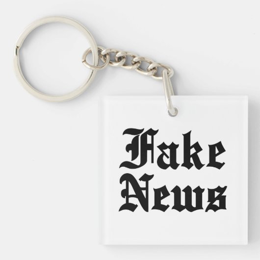 Fake News Sleutelhanger (Voorkant)