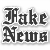 Fake News Sticker (Voorkant)