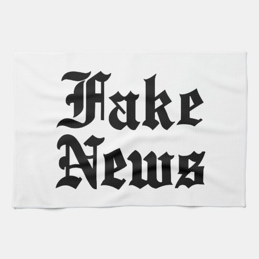 Fake News Theedoek (Horizontaal)