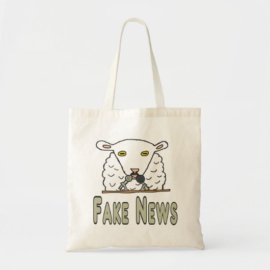 Fake News Tote Bag (Voorkant)
