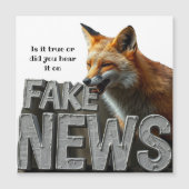 Fake Nieuws Fox Kamala Custom Funny Humor Media (Voorkant)