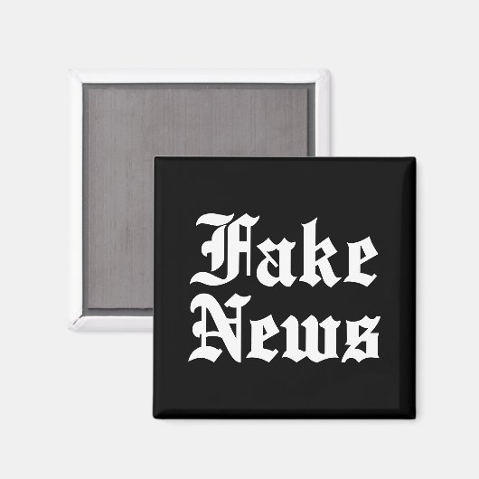 Fake Nieuws Magneet (Voorkant / Achterkant)