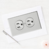 Fake Outlet Prank Sticker (Envelop)