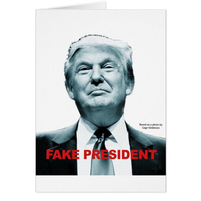 Fake President (Trump) (Voorkant)