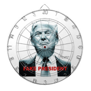 Fake President (Trump) Dartbord